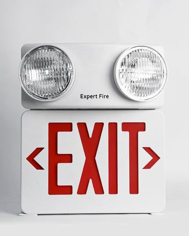 Emergency Exit Light With Double Beam