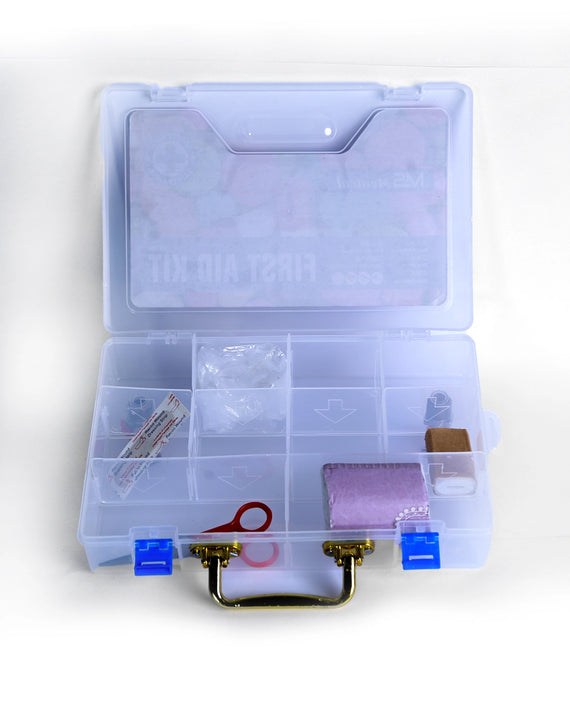 First Aid Box With Basic Medicine