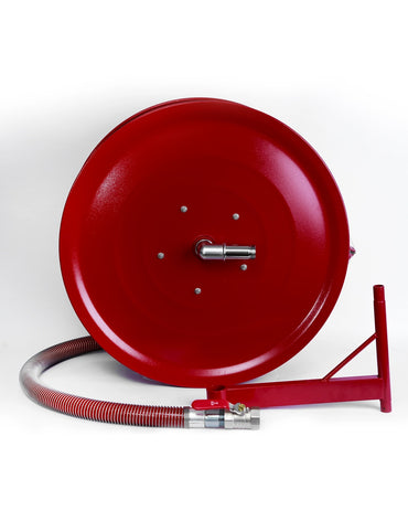 Fire Hose Reel 1" X 30 Mtr With Multipurpose Nozzle